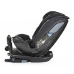 Стол за кола Cangaroo - Gravity, i-Size, IsoFix, 40-150 cm, Черен