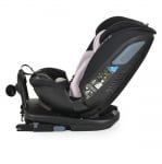 Стол за кола Cangaroo - Gravity, i-Size, IsoFix, 40-150 cm, Розов