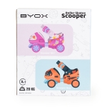 Детски кънки Byox - Scooper girl, Размер 22 - 30, розови