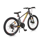 Детски велосипед със скорости Byox - Аlloy Clasher 24“, Черен
