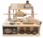 Детско дървено барбекю Moni Toys, 26 части