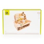 Детско дървено барбекю Moni Toys, 26 части