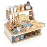 Детско дървено барбекю Moni Toys, 26 части