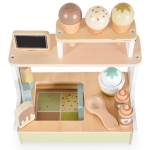 Детски дървен щанд за сладолед Moni Toys, 26 части