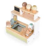 Детски дървен щанд за сладолед Moni Toys, 26 части