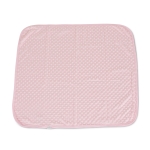 Бебешко одеяло Cangaroo - Bloomy, 80 х 90 cm, Синьо