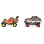 Комплект детски коли Jin Jia Toys - 2 броя със звук и светлина, Офроуд