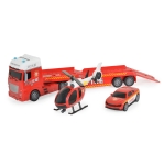 Игрален комплект Jin Jia Toys - Пожарен спасителен камион
