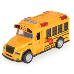 Детска играчка Jin Jia Toys - Училищен автобус, със звук и светлина