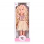 Кукла Moni Toys - Darling Doll, 46 сm, С жълта рокля