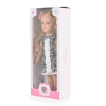 Кукла Moni Toys - Pretty Girl, 46 cm, С дънки