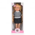 Кукла Moni Toys - Pretty Girl, 46 cm, С дънки