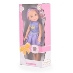 Детска кукла Moni Toys - Fairy Doll, 38 cm, с магическа пръчка, Синя