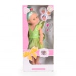 Детска кукла Moni Toys - Fairy Doll, 38 cm, с магическа пръчка, Синя