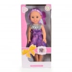 Детска кукла Moni Toys - Fairy Doll, 38 cm, Виолет