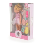 Кукла Moni Toys - Pretty Doll Set, с аксесоари, 33 cm