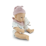 Детска кукла Moni Toys - Lovely Baby Bear, 30 сm, с рокля