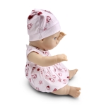 Кукла Moni Toys - Bear & Baby, С розова рокля, 30 cm