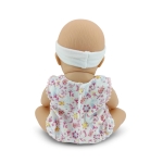 Детска кукла Moni Toys - Lovely Baby Bear, 30 сm, с рокля