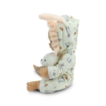 Детска кукла Moni Toys - Lovely Baby Bear, 30 сm, с рокля
