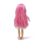 Детска кукла Moni Toys - Pretty Doll, с розова коса, 33 cm