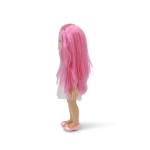 Детска кукла Moni Toys - Pretty Doll, с розова коса, 33 cm
