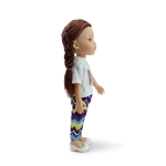 Детска кукла Moni Toys - Pretty Doll, с аксесоари, 33 cm