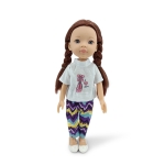 Детска кукла Moni Toys - Pretty Doll, с аксесоари, 33 cm