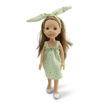 Детска кукла Moni Toys - Pretty Doll, с аксесоари, 33 cm