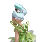 Детска кукла Moni Toys - Fairy Doll, 38 cm, с магическа пръчка, Синя