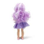 Детска кукла Moni Toys - Fairy Doll, 38 cm, с магическа пръчка, Синя
