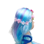 Детска кукла Moni Toys - Fairy Doll, 38 cm, с магическа пръчка, Синя