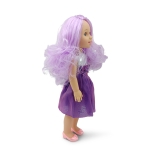 Детска кукла Moni Toys - Fairy Doll, 38 cm, Виолет