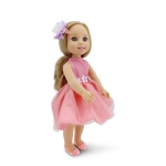 Детска кукла Moni Toys - Fairy Doll, 38 cm, Виолет