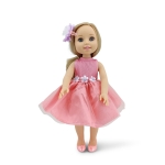 Детска кукла Moni Toys - Fairy Doll, 38 cm, Виолет