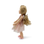 Детска кукла Moni Toys - Fairy Doll, 38 cm, Корал
