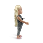 Кукла Moni Toys - Darling Doll, 46 сm, Сив тоалет