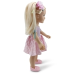 Кукла Moni Toys - Pretty Girl, 46 cm, С дънки