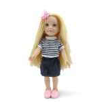 Кукла Moni Toys - Pretty Girl, 46 cm, С дънки