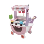 Детска играчка Moni Toys - Дървена количка за сладолед