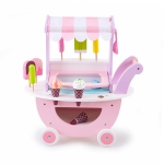 Детска играчка Moni Toys - Дървена количка за сладолед