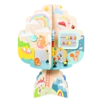 Дървена игра с активности Moni Toys - Дърво