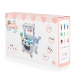 Детска играчка Moni Toys - Дървена количка за сладолед