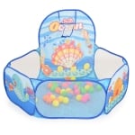 Детска тента за игра Moni Toys - с 50 топки, Ocean