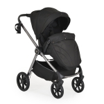 Бебешка количка 3 в 1 Cangaroo - Unique, Carbon Black