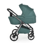 Бебешка количка 3 в 1 Cangaroo - Unique, Pine Green