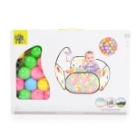 Сгъваем басейн и баскетболен кош Moni Toys - С 50 топки