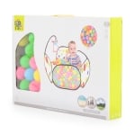 Сгъваем басейн и баскетболен кош Moni Toys - С 50 топки