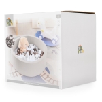 Детски басейн за игра с 200 топки Moni, Сив
