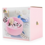 Детски басейн за игра с 200 топки Moni, Сив